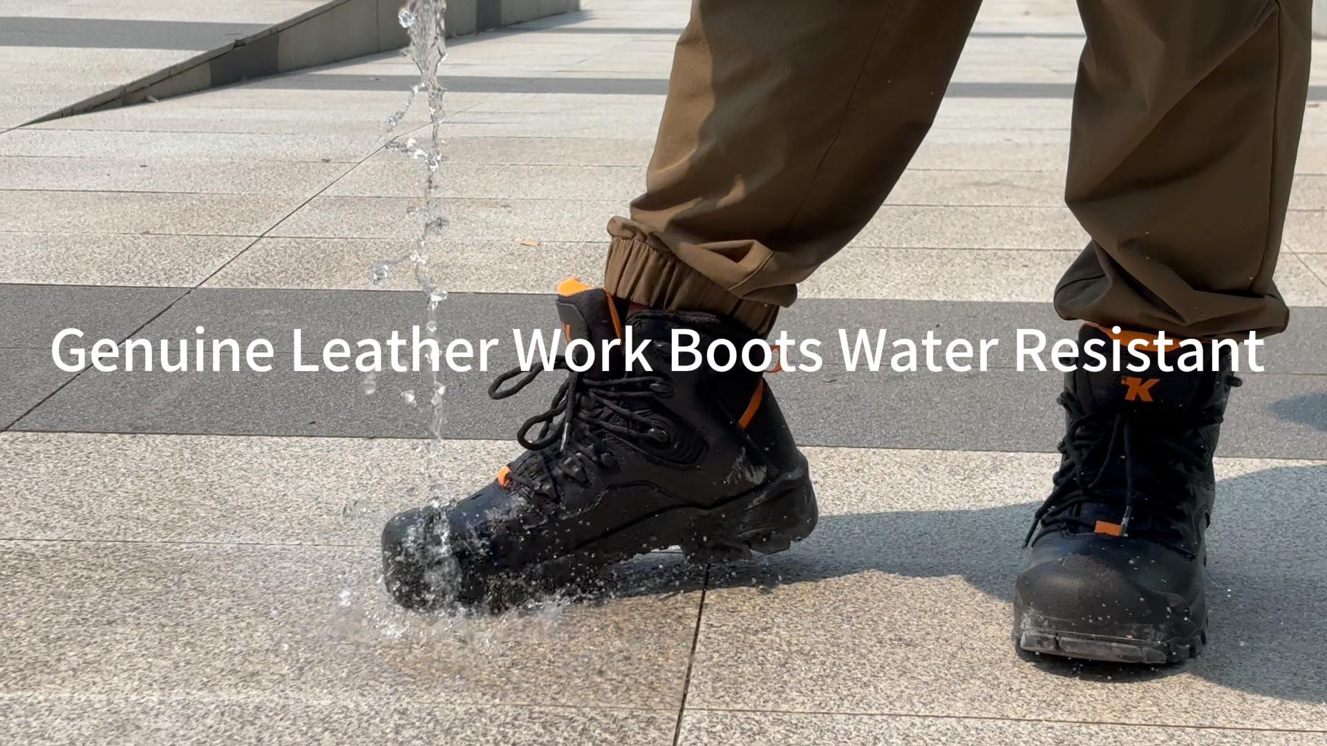 Amazon.com | K by Kexin Composite Toe Boots Lightweight - Genuine